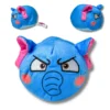 31070-7 7INCH ANGRY ANIMALS ROLY POLY WILDLIFE MIX