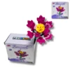 HU8222 7CM TECBLOX BYO BOUQUET STEM FLOWERS 4 ASSORTED